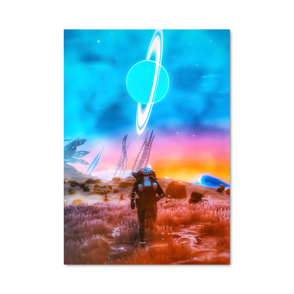 Poster man de sky